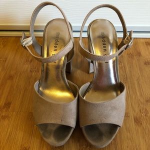 Madden girl block heel sandals
